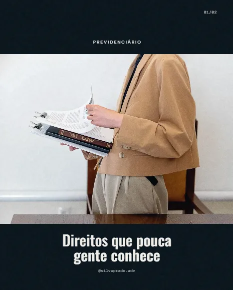 Exemplo de post da Vizível para advogadas, advogados e escritórios