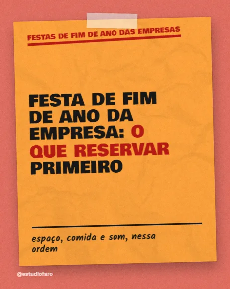 Exemplo de post da Vizível para agências, fotógrafos e eventos