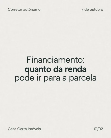 Exemplo de post da Vizível para corretores, imobiliárias e construtoras