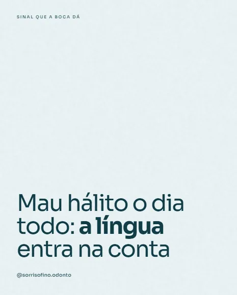 Exemplo de post da Vizível para dentistas e clínicas odontológicas