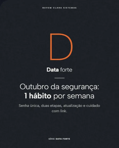Exemplo de post da Vizível para software, TI, provedores e segurança digital