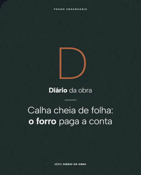 Exemplo de post da Vizível para engenharia, obras e instalações