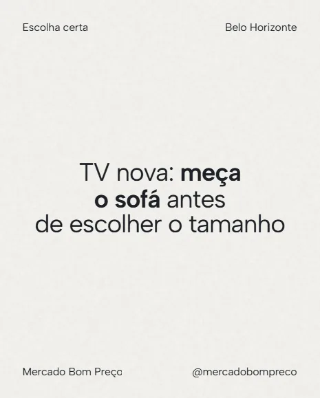 Exemplo de post da Vizível para mercados, farmácias e lojas