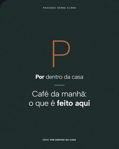 Exemplo de post da Vizível para pousadas, hotéis, agências e passeios
