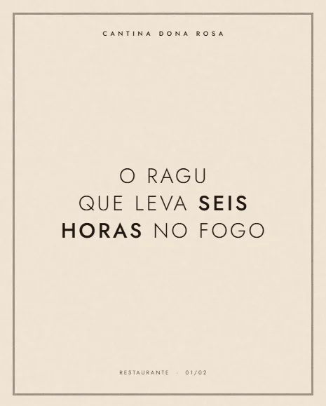 Exemplo de post da Vizível para restaurantes, cafés e delivery