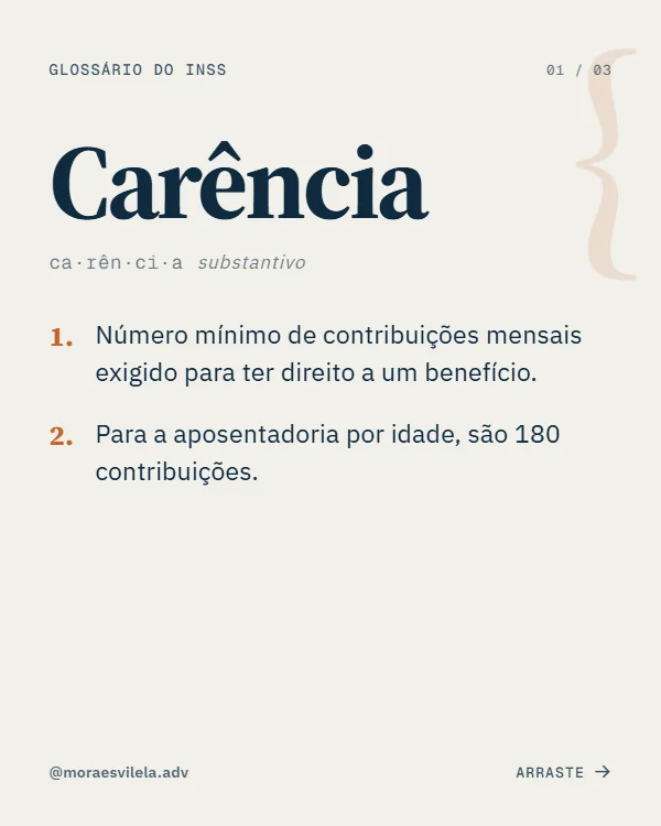 Post de Advocacia, estilo Verbete
