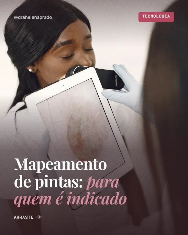 Post de Dermatologia, estilo Foto com título